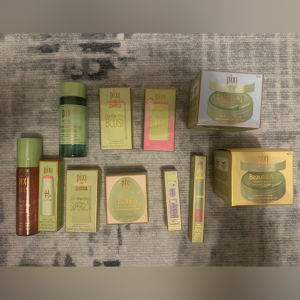 Lot of Pixi products all new in box!!